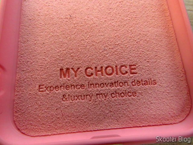 Capa de Silicone para iPhone 7 My Choice.