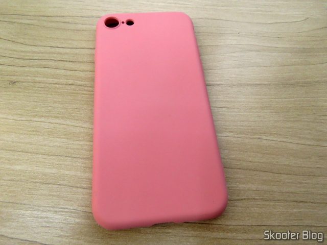 Capa de Silicone para iPhone 7 My Choice.