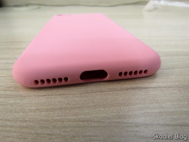 Capa de Silicone para iPhone 7 My Choice.