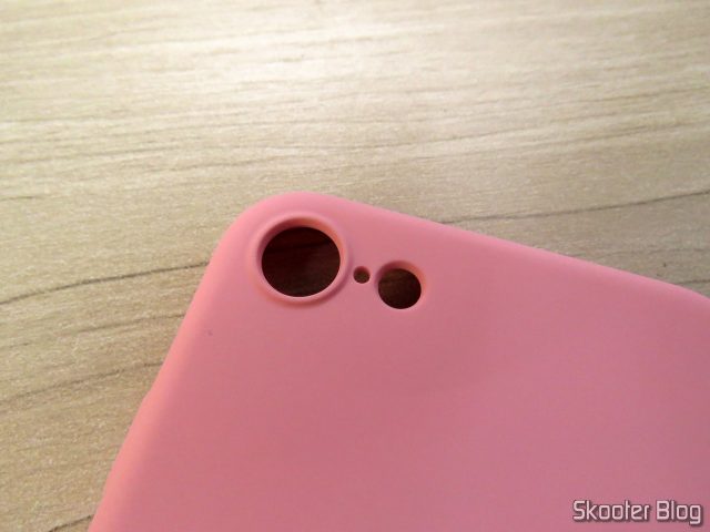 Capa de Silicone para iPhone 7 My Choice.
