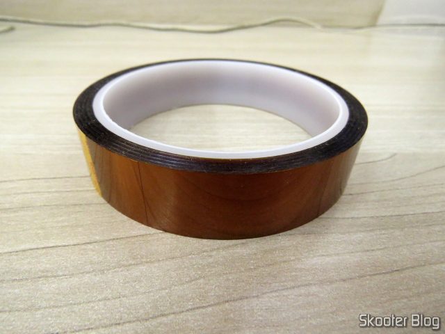 Fita Kapton 20mmx40m Alta Temperatura.