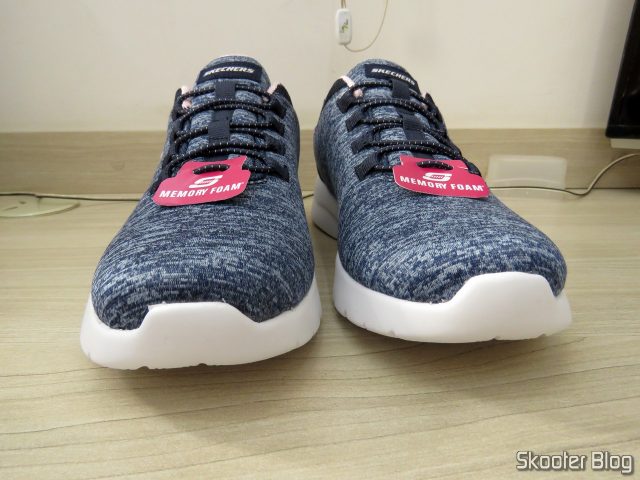 Tênis Skechers Dynamight 2.0 In A Flash Feminino - Marinho e Pink.