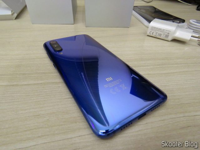 Traseira do Xiaomi Mi 9.