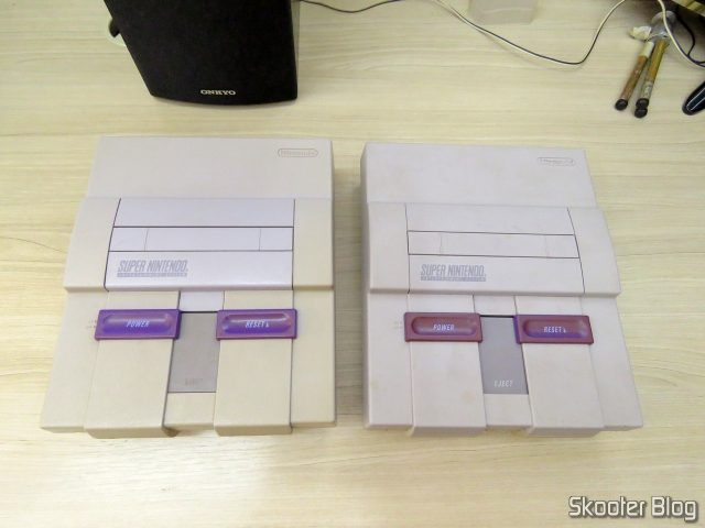 Os dois Super Nintendo, como retornaram.