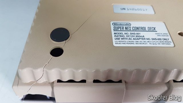 Meu Super Nintendo de infância destruído pelo Correios.