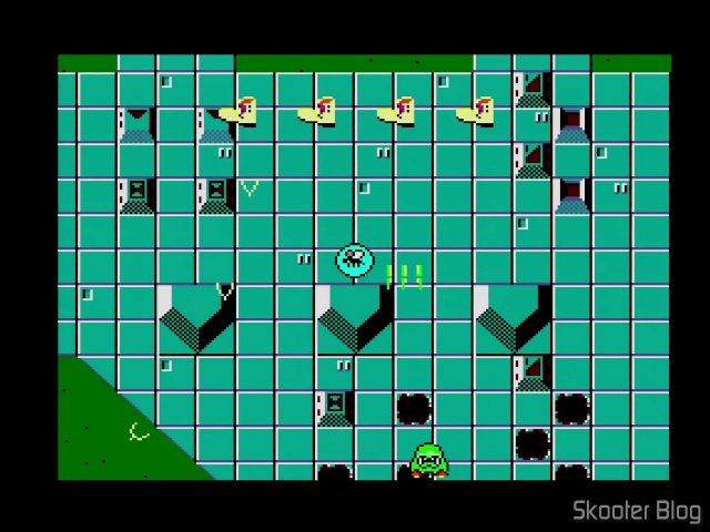 Sapo Xulé S.O.S. Lagoa Poluída - Master System.