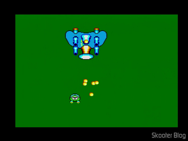 Sapo Xulé S.O.S. Lagoa Poluída - Master System.