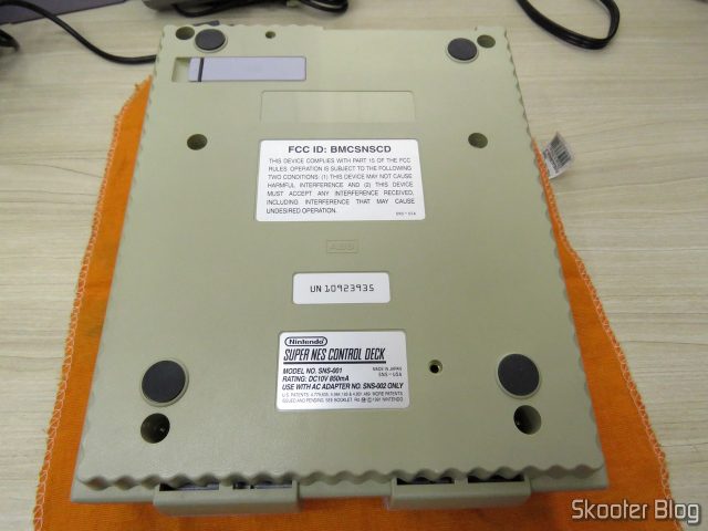 Parte de baixo do Super Nintendo Original NTSC PCB SHVC-CPU-01 CPU/PPU1/PPU2 1/1/1.