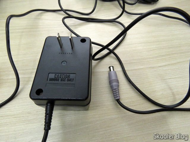 Fonte de Alimentação do Super Nintendo, após a limpeza.