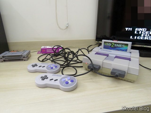 Super Nintendo Original NTSC PCB SHVC-CPU-01 CPU/PPU1/PPU2 2/1/3, sendo testado.