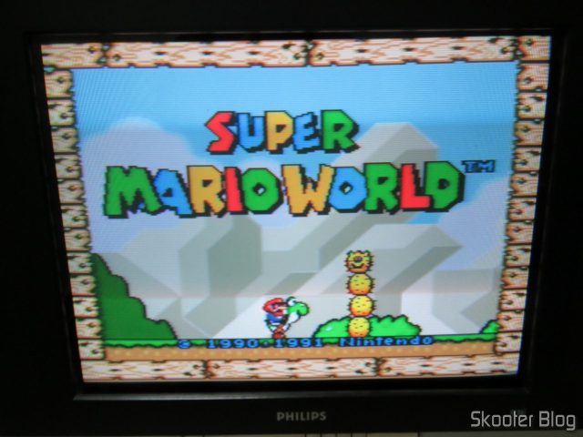 Super Nintendo Original NTSC PCB SHVC-CPU-01 CPU/PPU1/PPU2 2/1/3, na TV CRT.