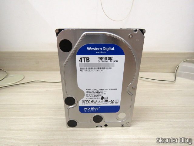 HDD Western Digital Blue 4TB WD40EZRZ.