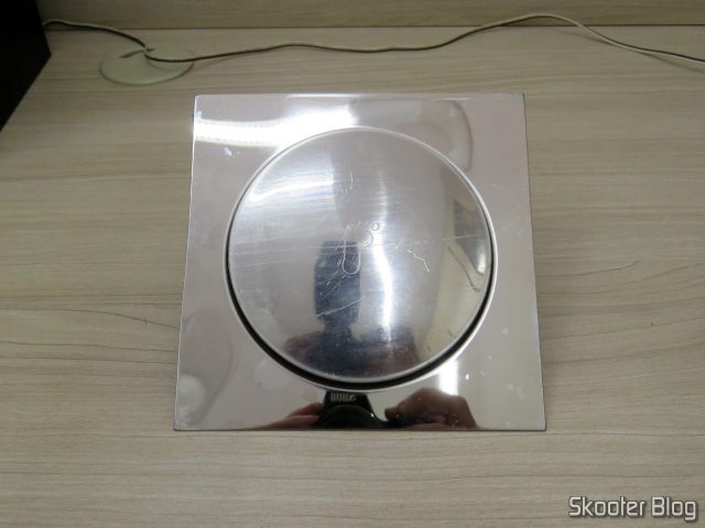 Ralo Inteligente Click Banheiro 15x15 cm Inox c/ Veda Cheiro.Ralo Inteligente Click Banheiro 15x15 cm Inox c/ Veda Cheiro