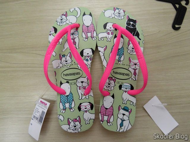 Chinelo Havaianas Feminino Slim Pets 2532.