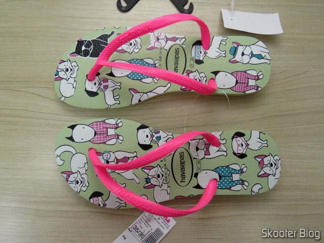 Chinelo Havaianas Feminino Slim Pets 2532.