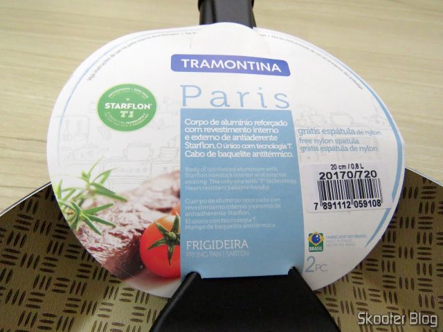 Frigideira Tramontina Paris Alumínio 20cm