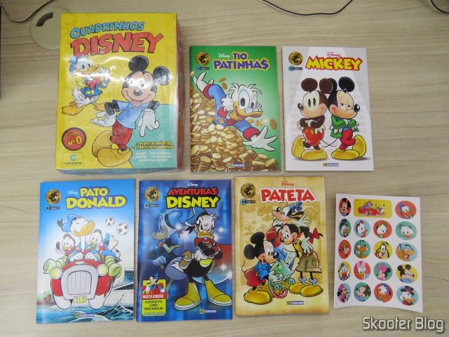 Box Quadrinhos Disney - Edição 0: 5 volumes