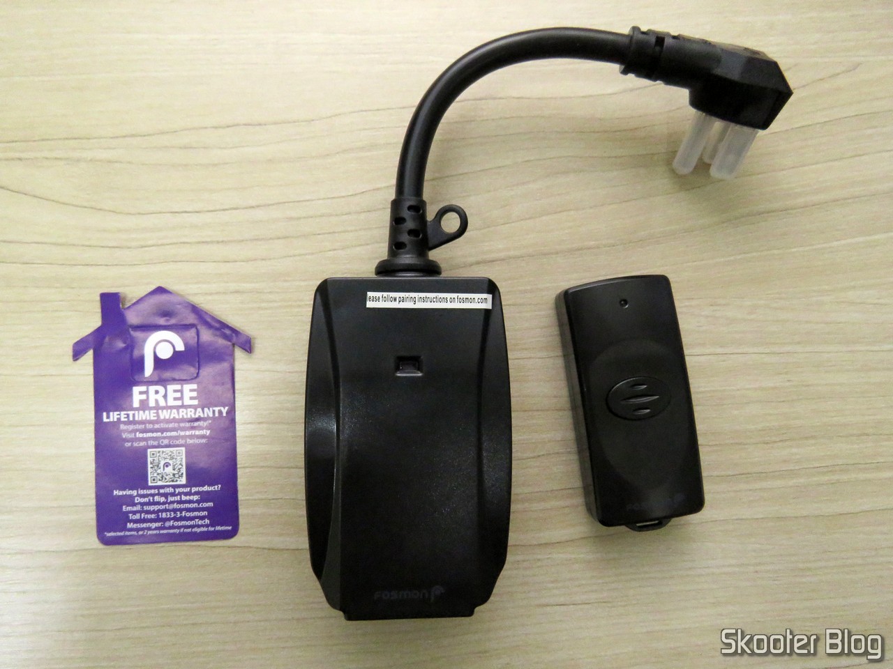 Fosmon Wireless Remote Control Outlet C-10683.