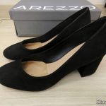 Scarpin Nobuck Salto Médio Preto - Arezzo - A1027300260004U36