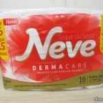 Neve Papel Higiênico Toque de Seda, 16 rolos - Leve 16 Pague 15.