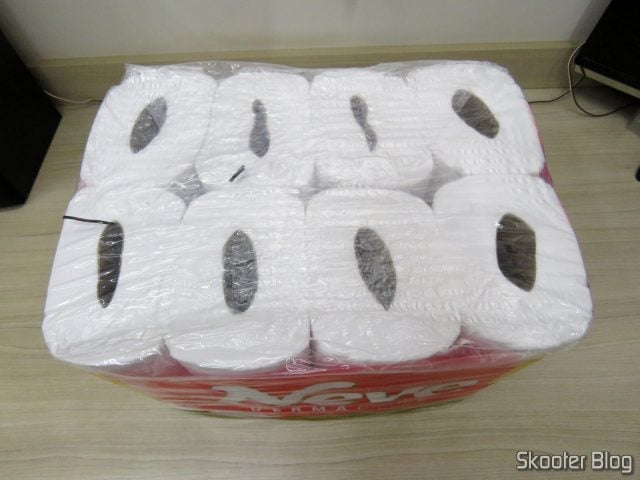 Neve Papel Higiênico Toque de Seda, 16 rolos - Leve 16 Pague 15.
