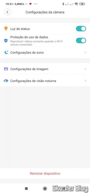 Mi Home visualizando a Xiaomi Mi Home Security Camera 360º.Xiaomi Mi Home Security Camera 360º.