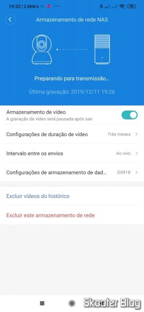 Mi Home visualizando a Xiaomi Mi Home Security Camera 360º.Xiaomi Mi Home Security Camera 360º.