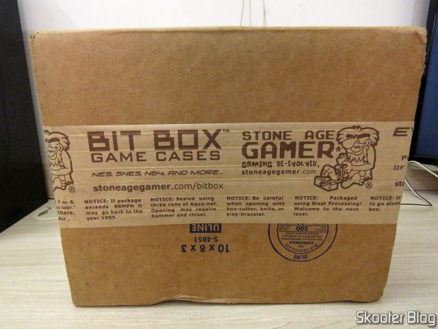 Caixa da Stone Age Gamer com o Terraonion MegaSD.
