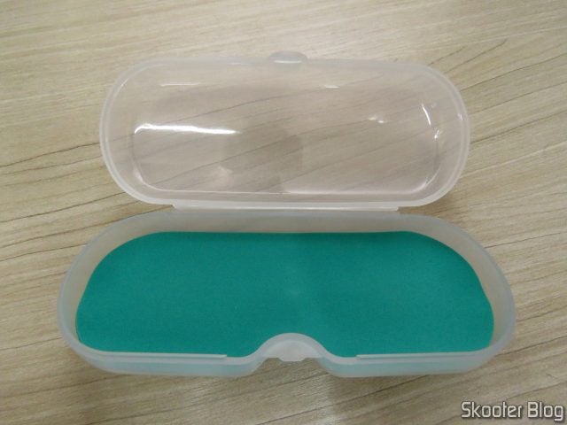 Caixinha dos Óculos de Grau com Lentes Fotocromáticas.