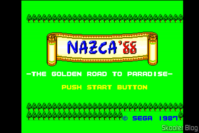 Abertura do Nazca'88 - Master System.