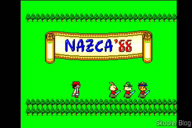Abertura do Nazca'88 - Master System.