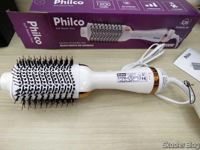 Escova Secadora Soft Beauty Rose Pec09rg 127v - Philco.