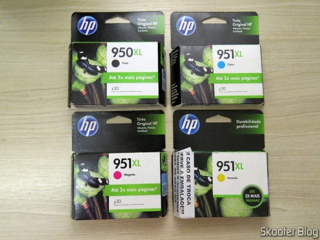 Kit Completo de Cartucho da HP 950/951XL Original Lacrado.