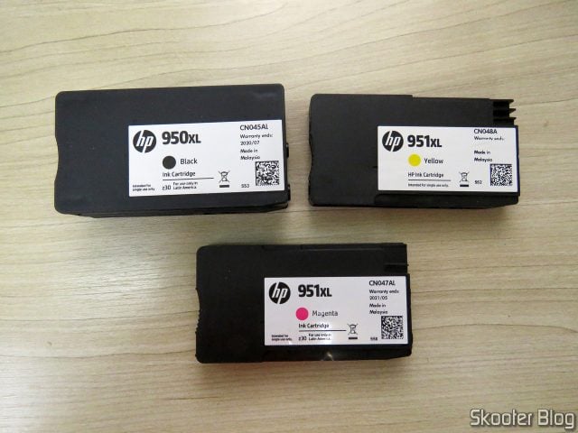 Kit Completo de Cartucho da HP 950/951XL Original Lacrado.