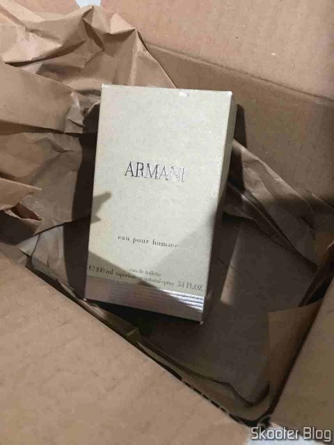 Foto da Envios Diretos do pacote com o Armani 100 ml EDT Spray (Tester).