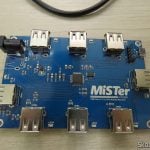 O Hub USB do MiSTer.