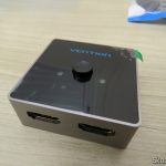 Switch HDMI 2.0 4K Vention Bi-Direcional 2 entradas 1 saída ou 1 entrada 2 saídas.