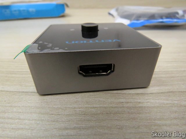 Switch HDMI 2.0 4K Vention Bi-Direcional 2 entradas 1 saída ou 1 entrada 2 saídas.