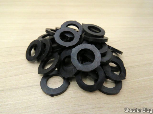 50 Anéis de Vedação de Borracha 3/4".