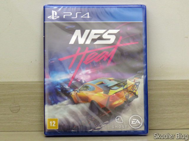 Need For Speed Heat - Playstation 4 (PS4), em sua embalagem.