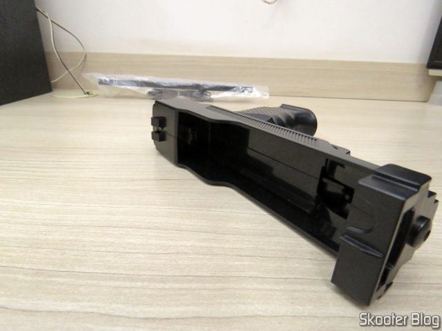 Pistola de Luz com Vibração para Controlador Wii Mote.