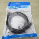 10º Cabo HDMI 2.0 4K 3D 60Hz Vention de 2 metros, em sua embalagem.