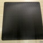 Filtro de Pó de PVC para Ventilador de PC 120mm em Mesh Cortável Preto.