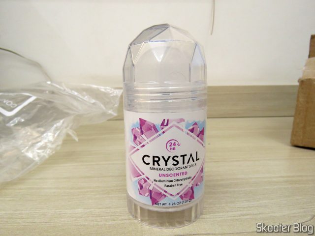 Desodorante Natural Crystal Pedra 120g Sem Perfume Original.