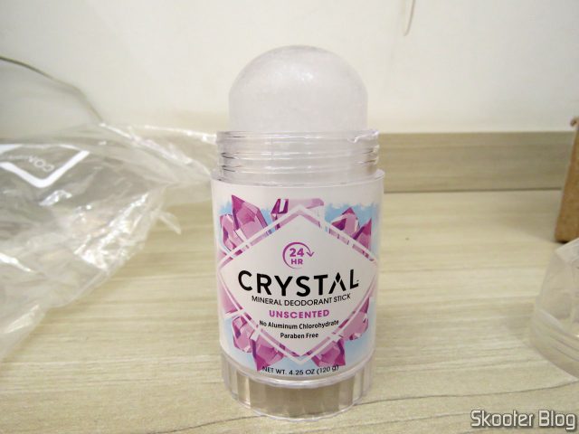 Desodorante Natural Crystal Pedra 120g Sem Perfume Original.