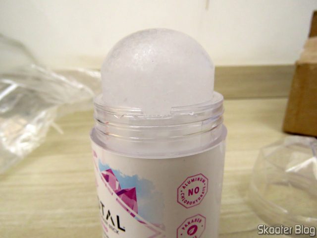 Desodorante Natural Crystal Pedra 120g Sem Perfume Original.
