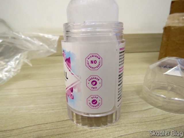 Desodorante Natural Crystal Pedra 120g Sem Perfume Original.