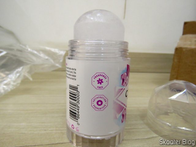 Desodorante Natural Crystal Pedra 120g Sem Perfume Original.