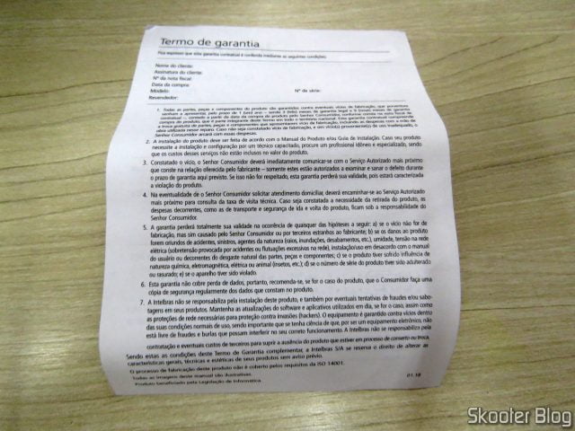 Manual de instruções do 2º Intelbras TDMI 300.
