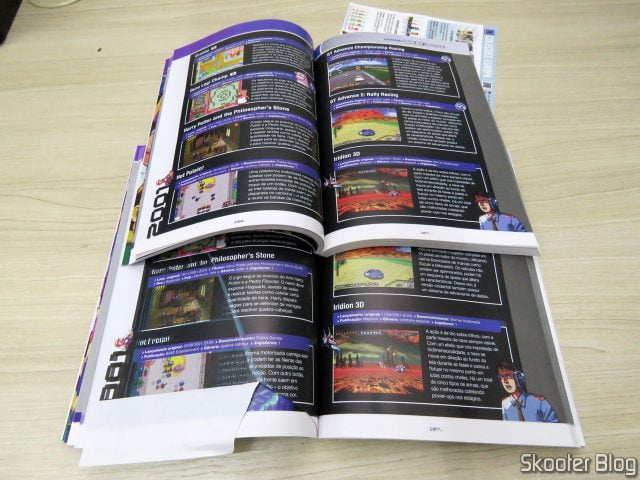 Dossiê Old! Gamer: Game Boy Advance - Volume 19: impressão correta e impressão com problemas.